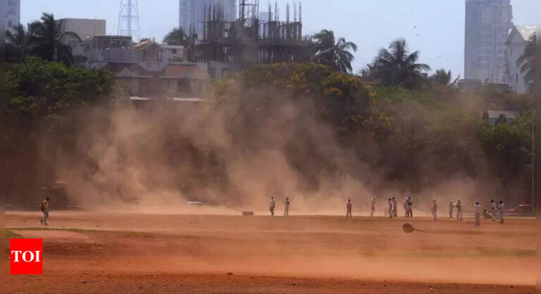 MPCB to BMC: Come up with a plan to replace red soil at Shivaji Park in 15 days | Mumbai News